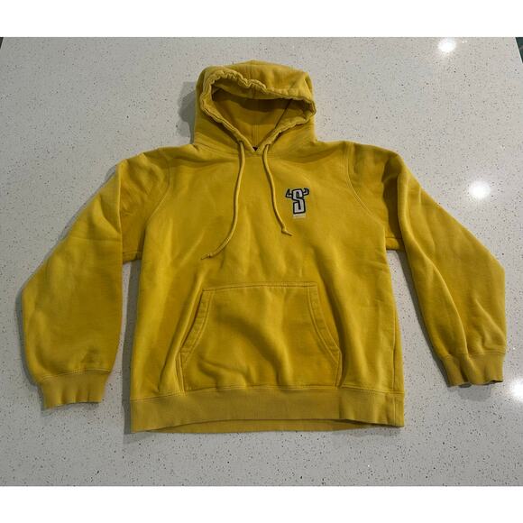 Stussy Other - Vintage Stussy Hoodie Mustard Yellow Size Large
